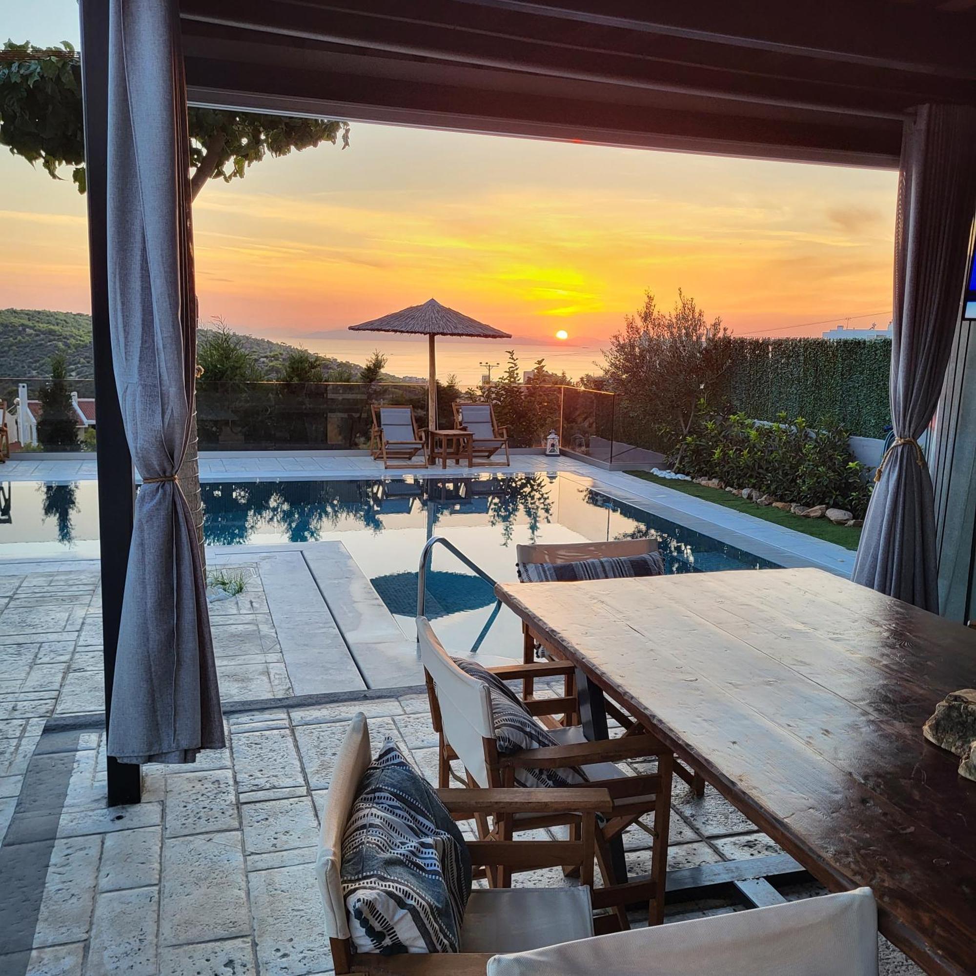Stergiou Luxury Apartments With Shared Pool Anavyssos Zewnętrze zdjęcie
